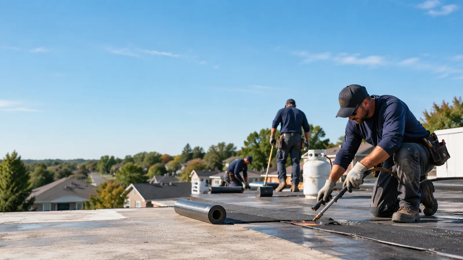 Flat Roof Leak Repair providers in Mcfaddin, TX